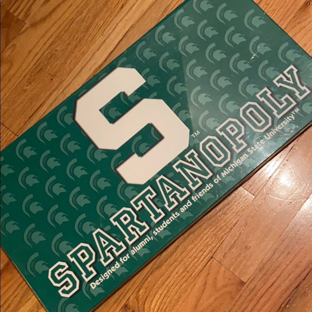 New - Spartanopoly MSU Board Game (Monopoly)